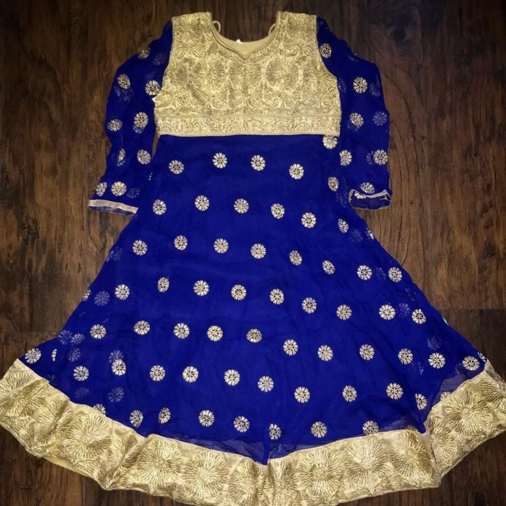 Blue Eid Dress